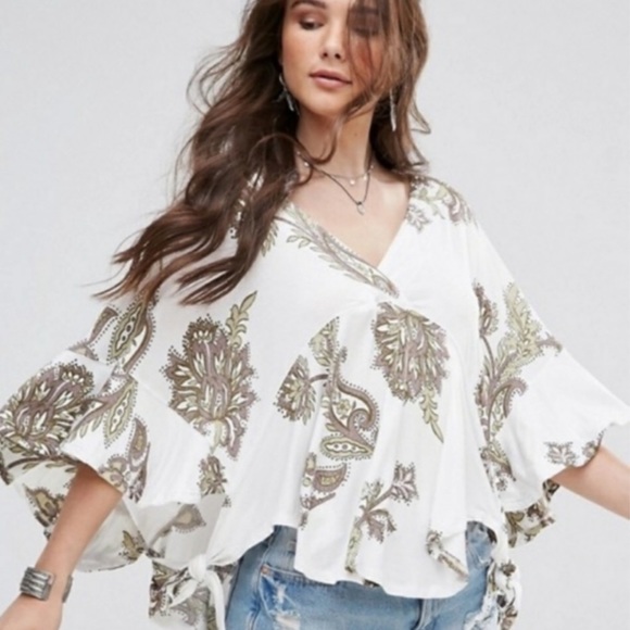 Free People Paisley Top - Picture 5 of 5